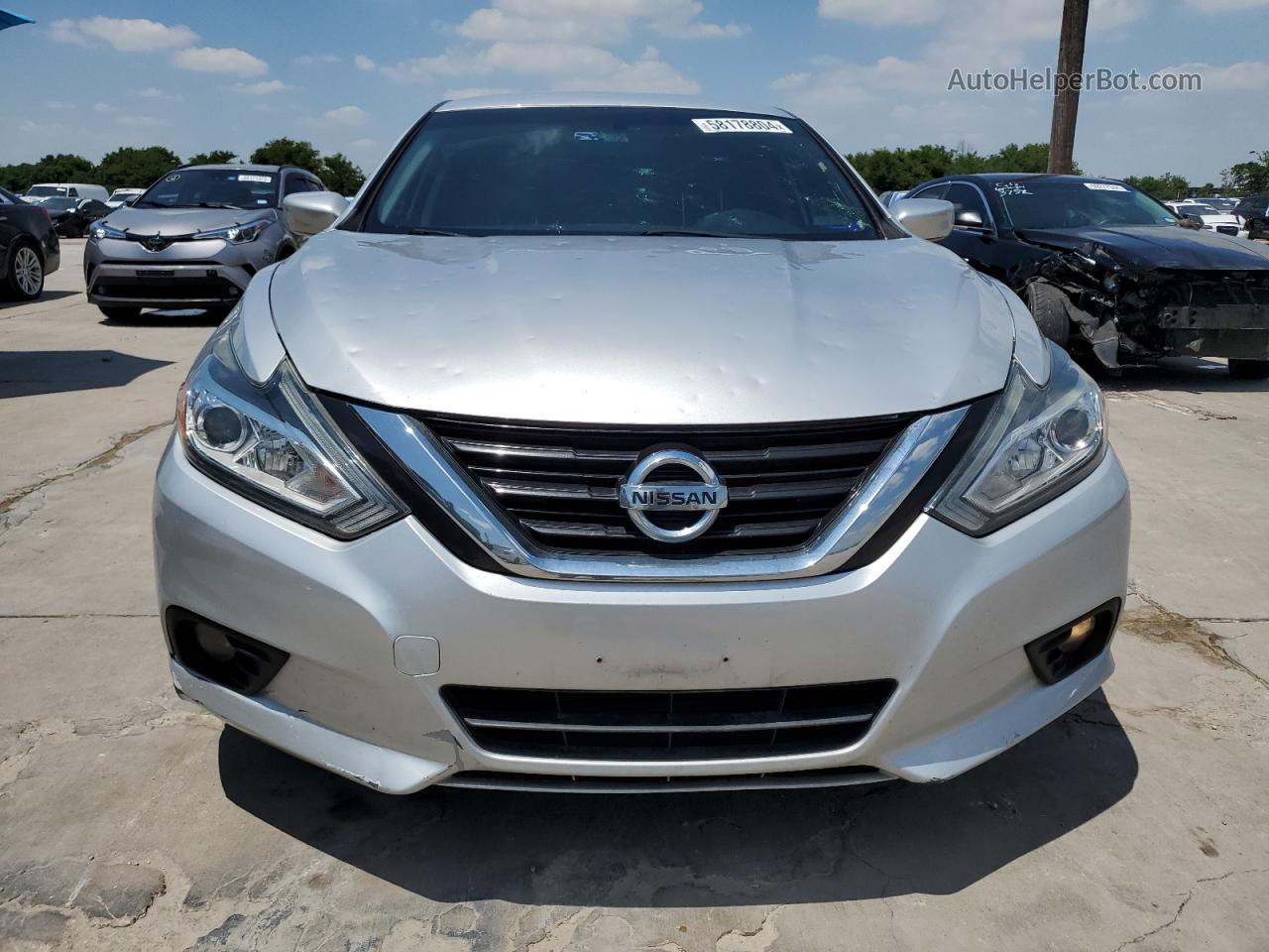 2017 Nissan Altima 2.5 Silver vin: 1N4AL3AP6HC249430