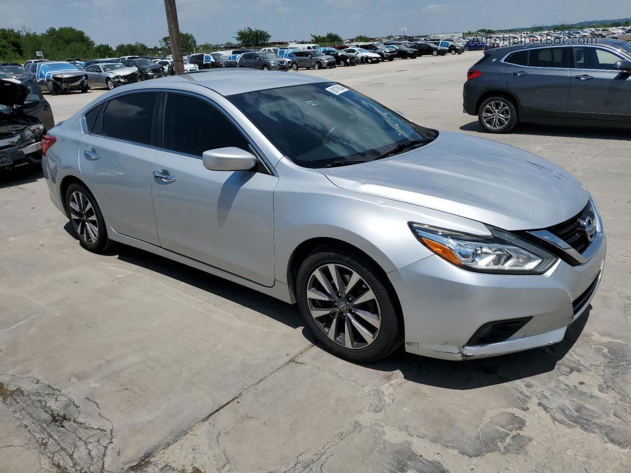 2017 Nissan Altima 2.5 Silver vin: 1N4AL3AP6HC249430