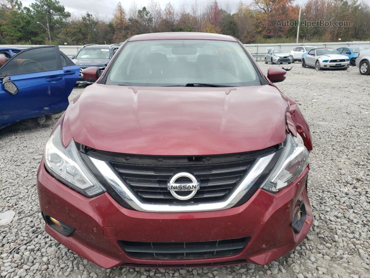 2017 Nissan Altima 2.5 Красный vin: 1N4AL3AP6HC265319