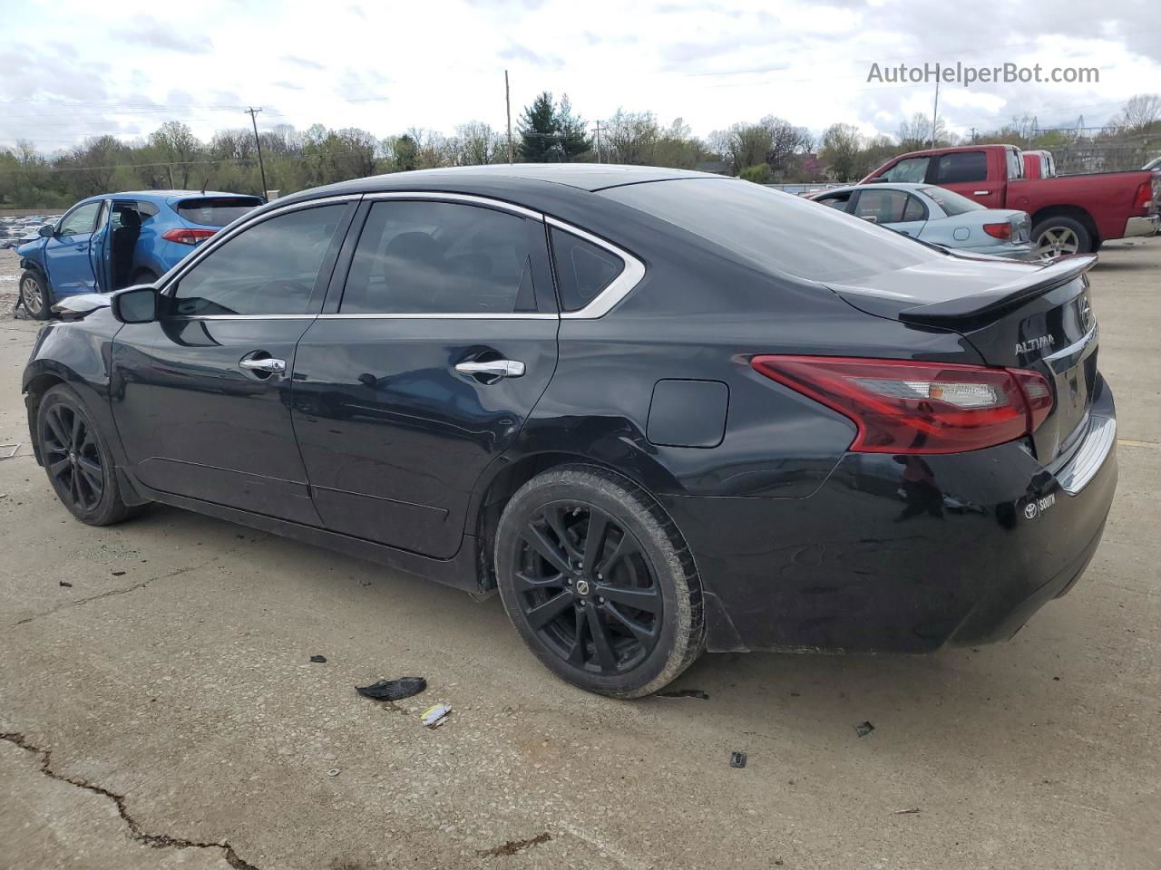 2017 Nissan Altima 2.5 Black vin: 1N4AL3AP6HC272867