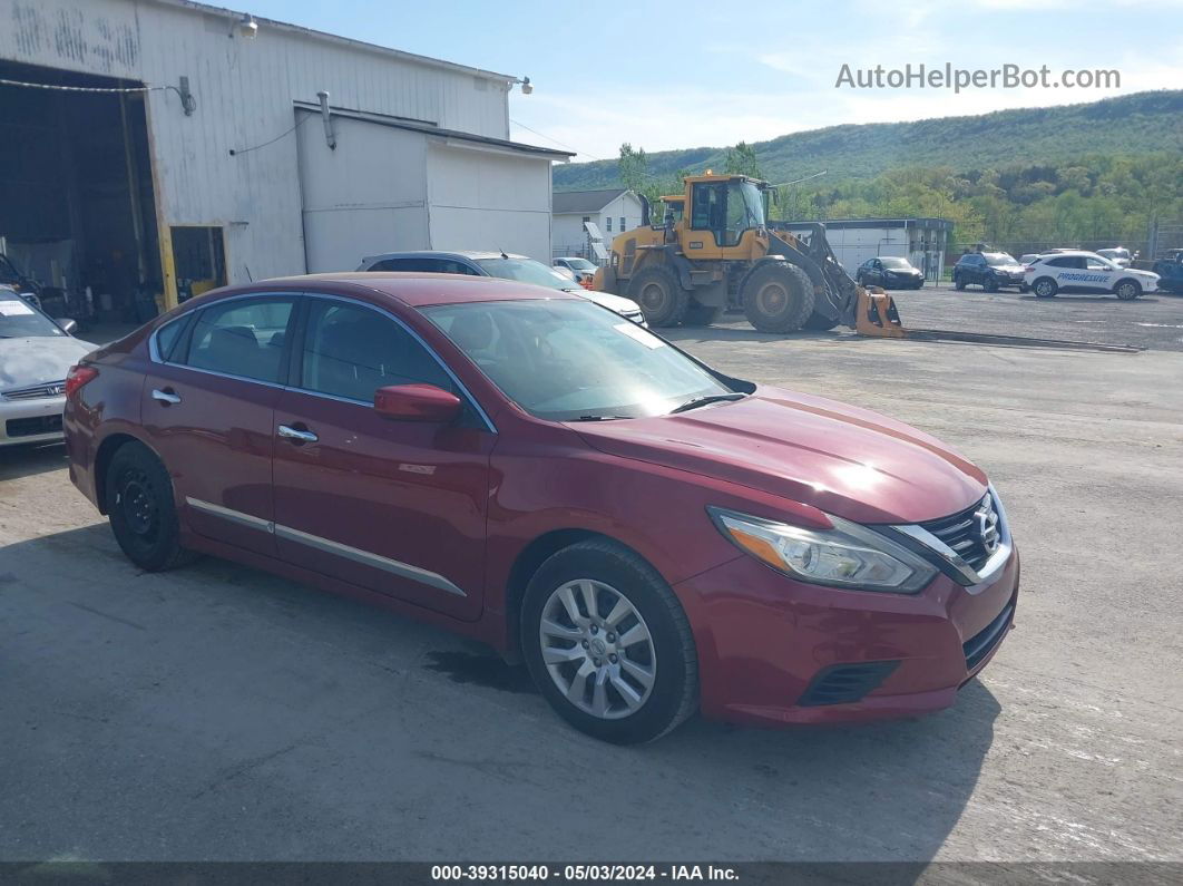 2017 Nissan Altima 2.5 S Maroon vin: 1N4AL3AP6HC276787