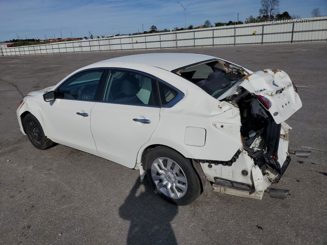 2017 Nissan Altima 2.5 White vin: 1N4AL3AP6HC284002