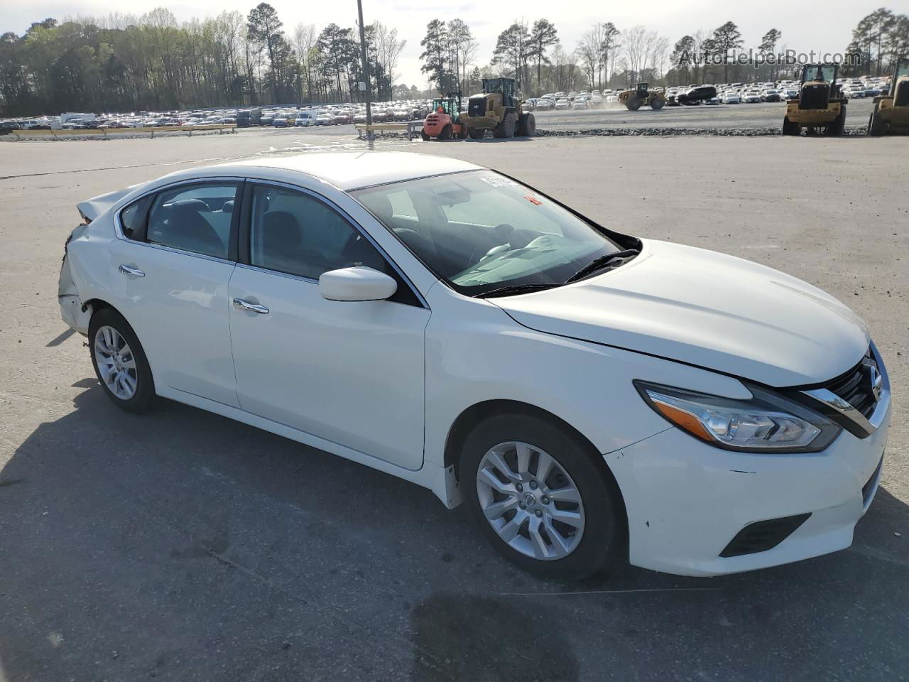 2017 Nissan Altima 2.5 White vin: 1N4AL3AP6HC284002