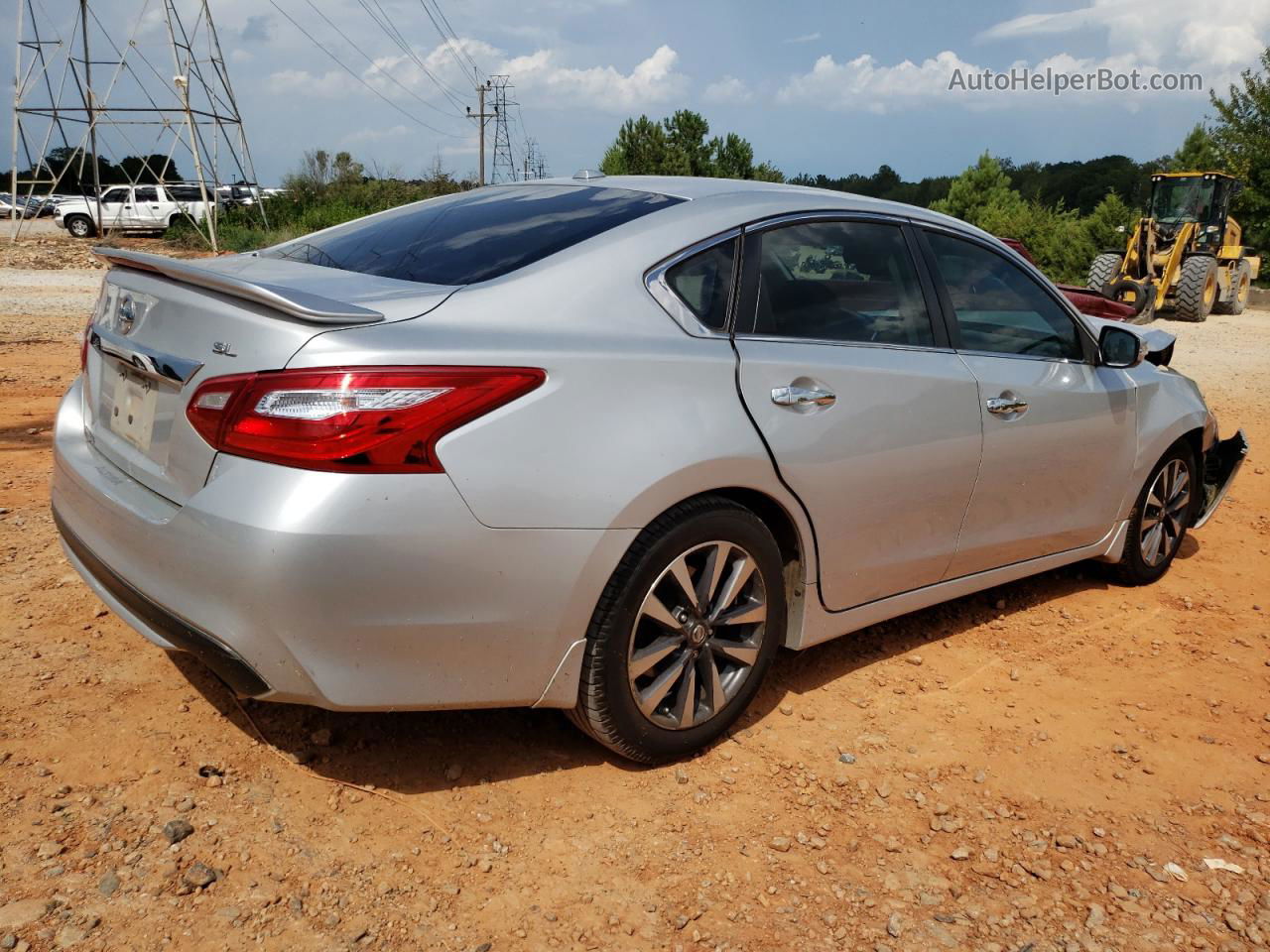 2017 Nissan Altima 2.5 Silver vin: 1N4AL3AP6HC471272