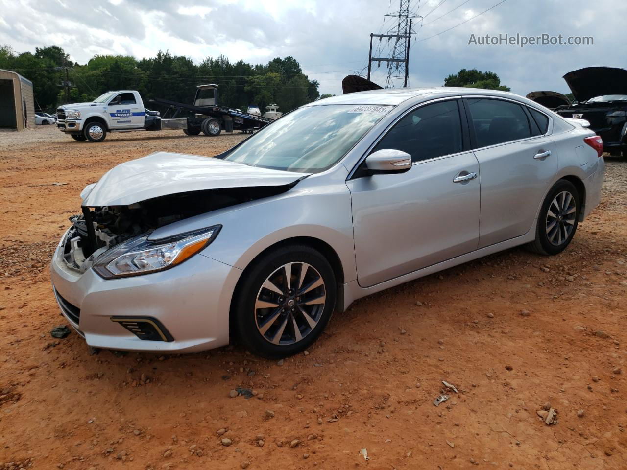 2017 Nissan Altima 2.5 Silver vin: 1N4AL3AP6HC471272