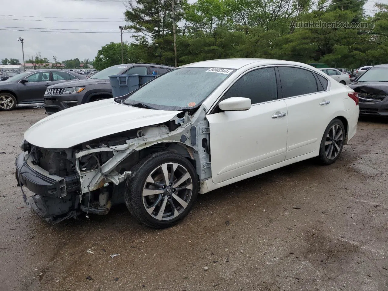 2017 Nissan Altima 2.5 White vin: 1N4AL3AP6HC482787