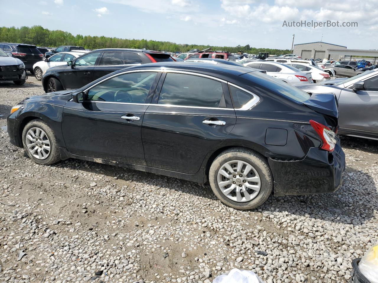 2017 Nissan Altima 2.5 Черный vin: 1N4AL3AP6HN306147