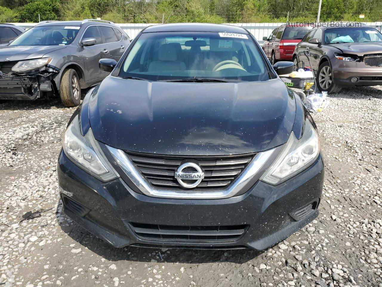 2017 Nissan Altima 2.5 Черный vin: 1N4AL3AP6HN306147