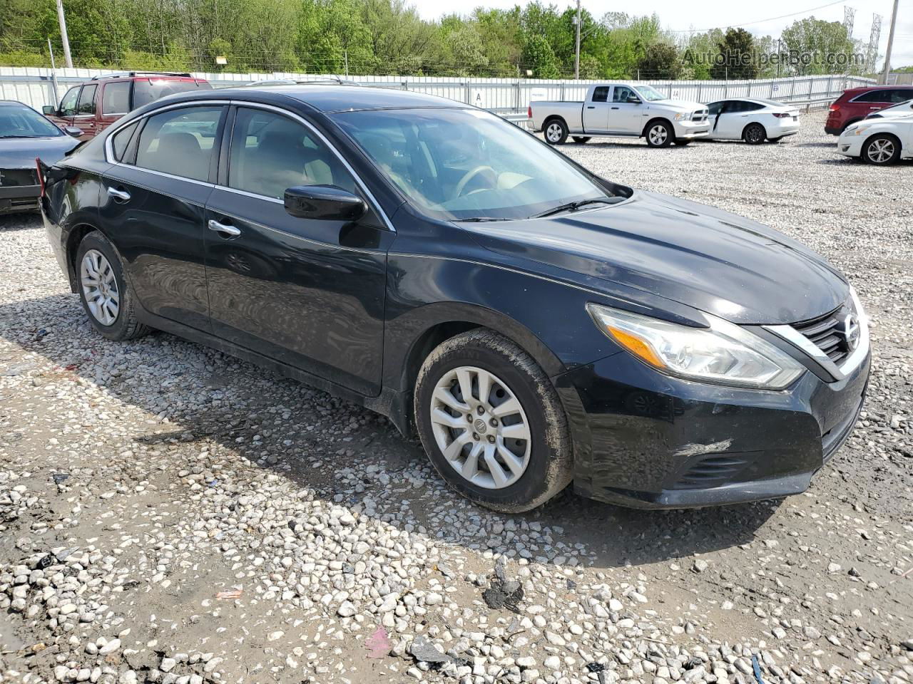 2017 Nissan Altima 2.5 Черный vin: 1N4AL3AP6HN306147