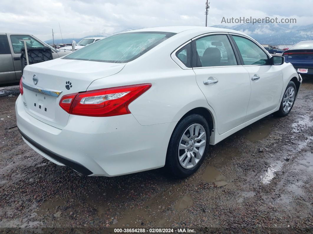 2017 Nissan Altima 2.5 S White vin: 1N4AL3AP6HN318962