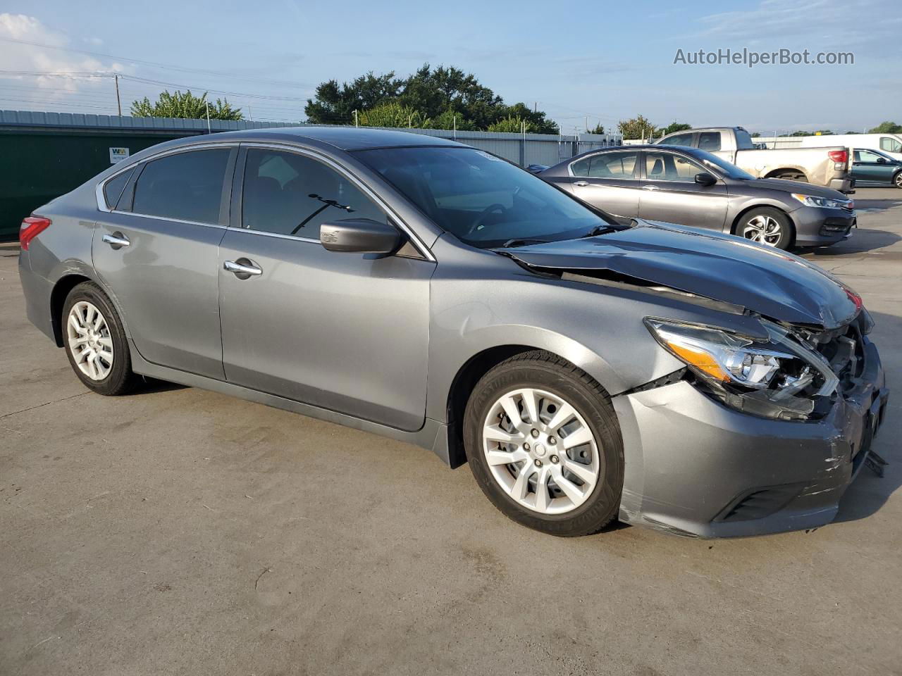 2017 Nissan Altima 2.5 Gray vin: 1N4AL3AP6HN329492