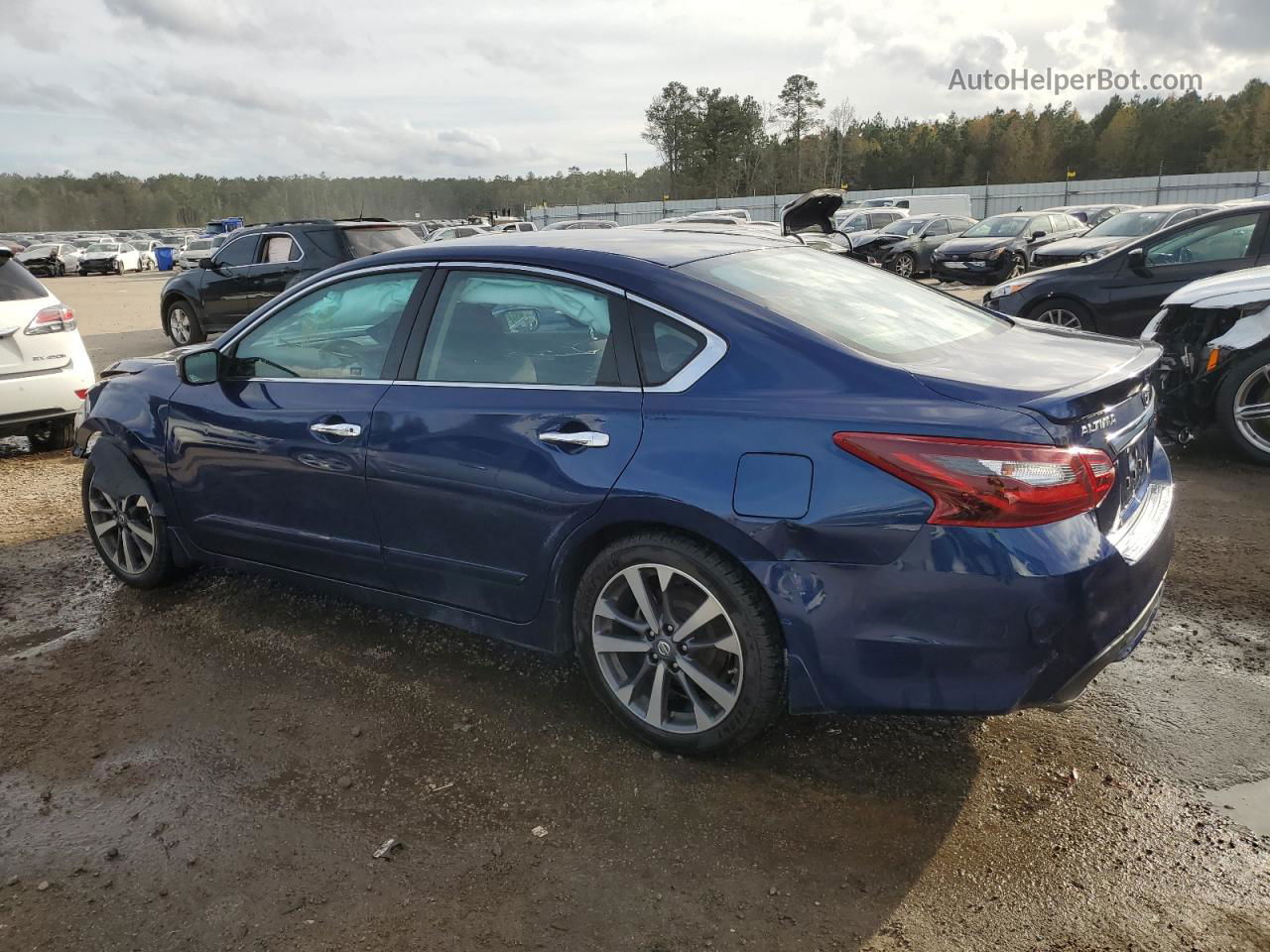 2017 Nissan Altima 2.5 Blue vin: 1N4AL3AP6HN331081