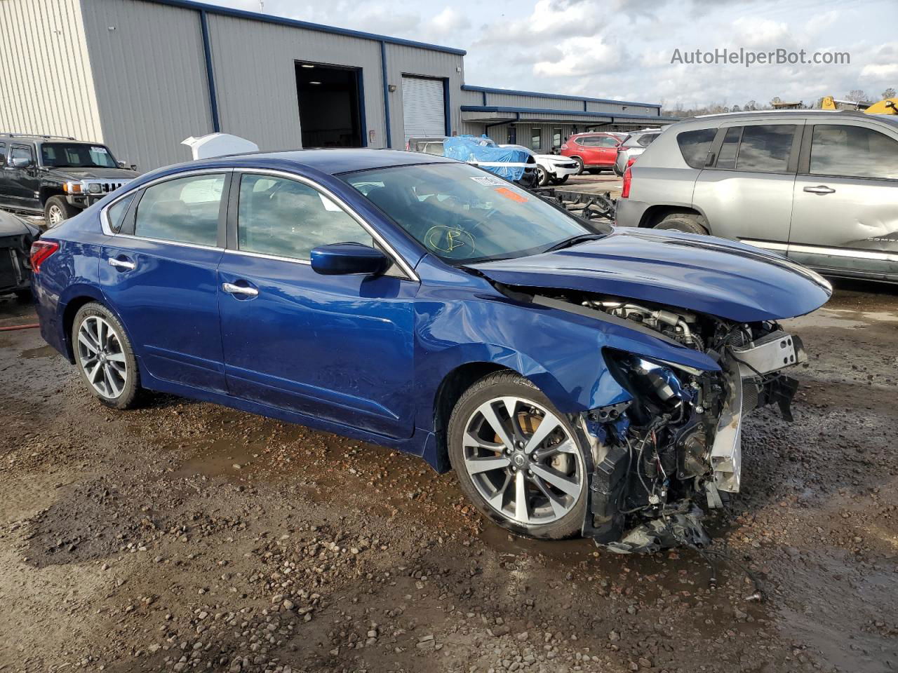 2017 Nissan Altima 2.5 Blue vin: 1N4AL3AP6HN331081