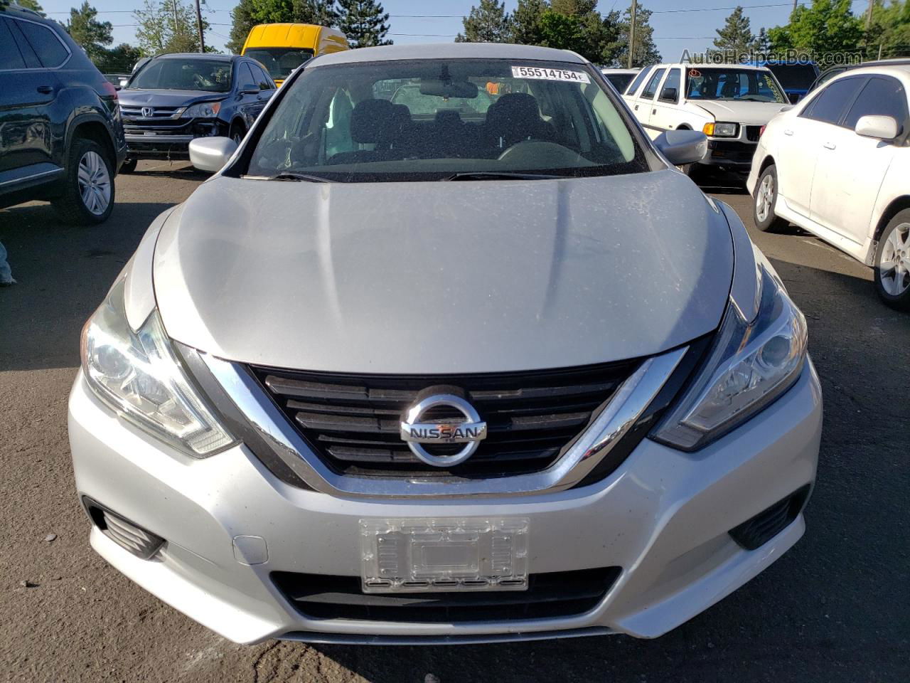 2017 Nissan Altima 2.5 Silver vin: 1N4AL3AP6HN338306