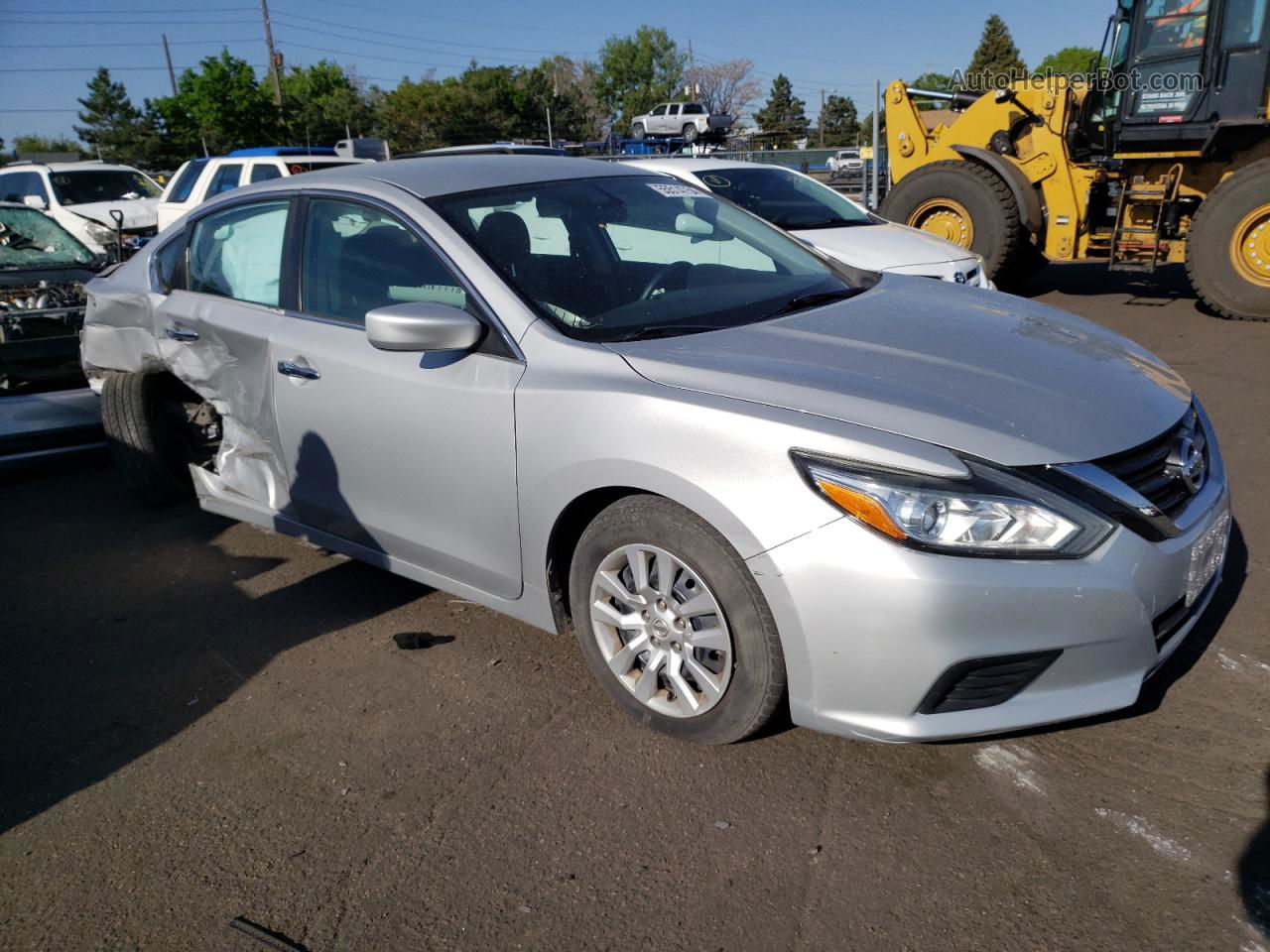 2017 Nissan Altima 2.5 Silver vin: 1N4AL3AP6HN338306