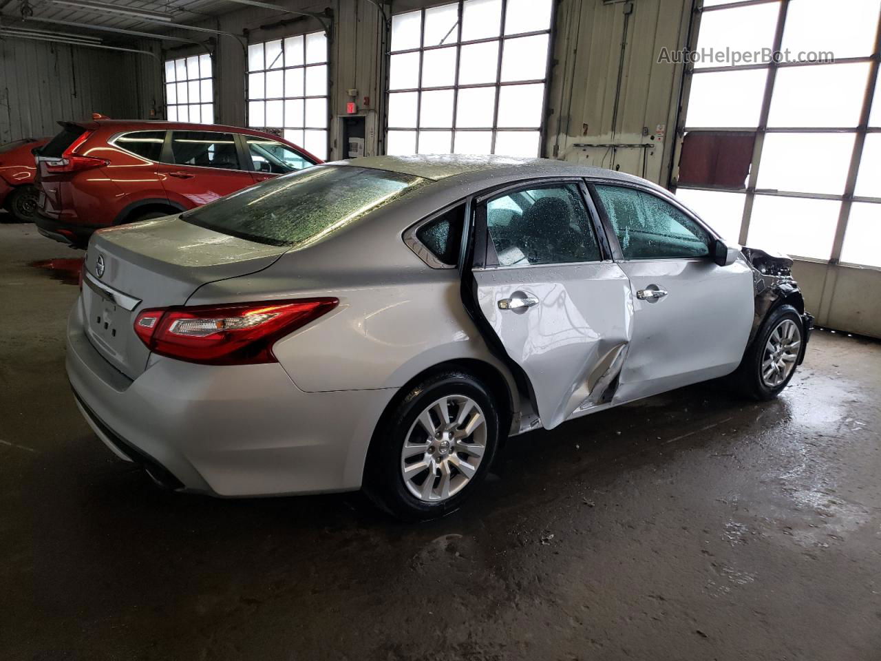 2017 Nissan Altima 2.5 Silver vin: 1N4AL3AP6HN348592