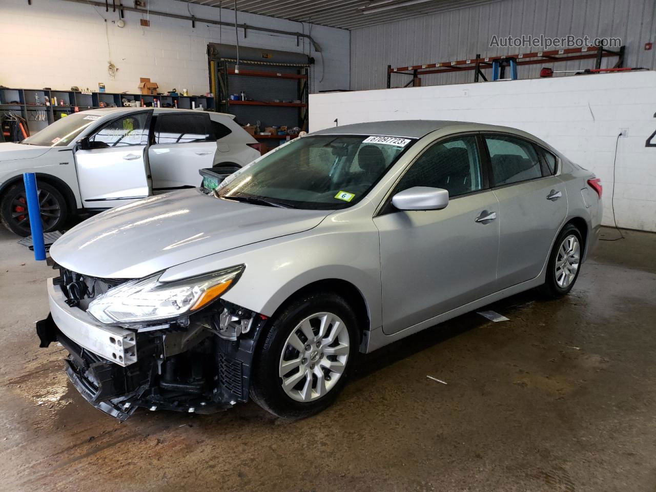 2017 Nissan Altima 2.5 Silver vin: 1N4AL3AP6HN348592