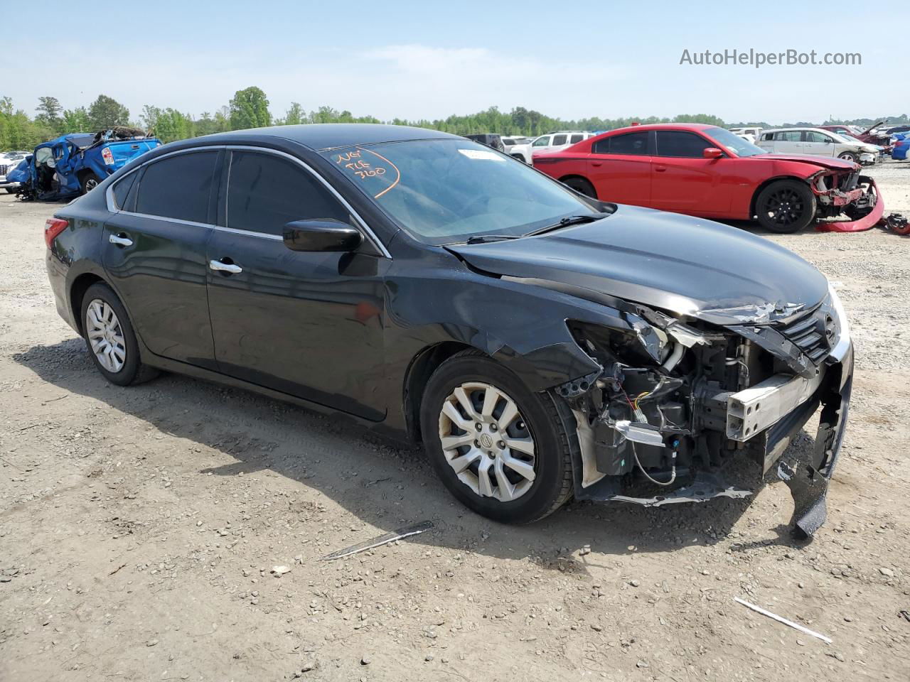 2017 Nissan Altima 2.5 Black vin: 1N4AL3AP6HN351900