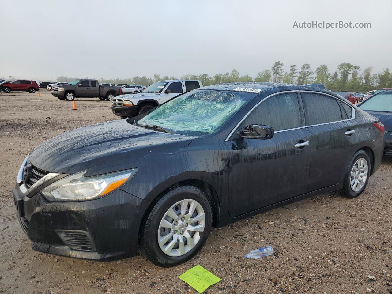 2018 Nissan Altima 2.5 Черный vin: 1N4AL3AP6JC123719