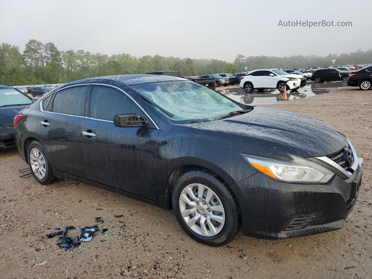 2018 Nissan Altima 2.5 Черный vin: 1N4AL3AP6JC123719