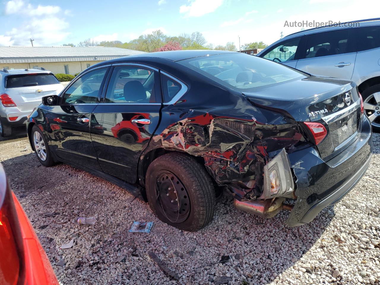 2018 Nissan Altima 2.5 Black vin: 1N4AL3AP6JC131562