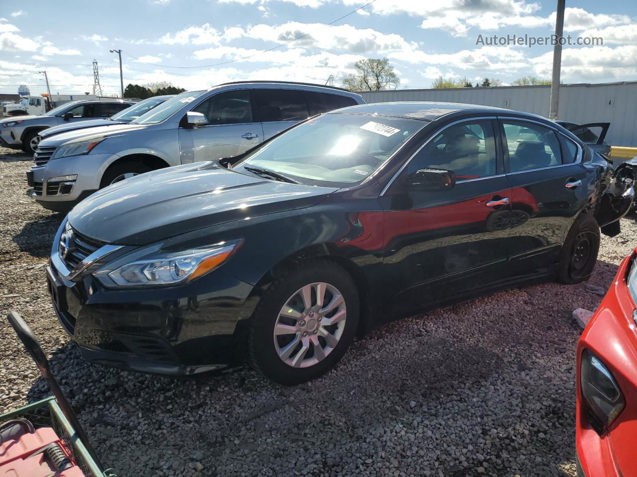 2018 Nissan Altima 2.5 Black vin: 1N4AL3AP6JC131562