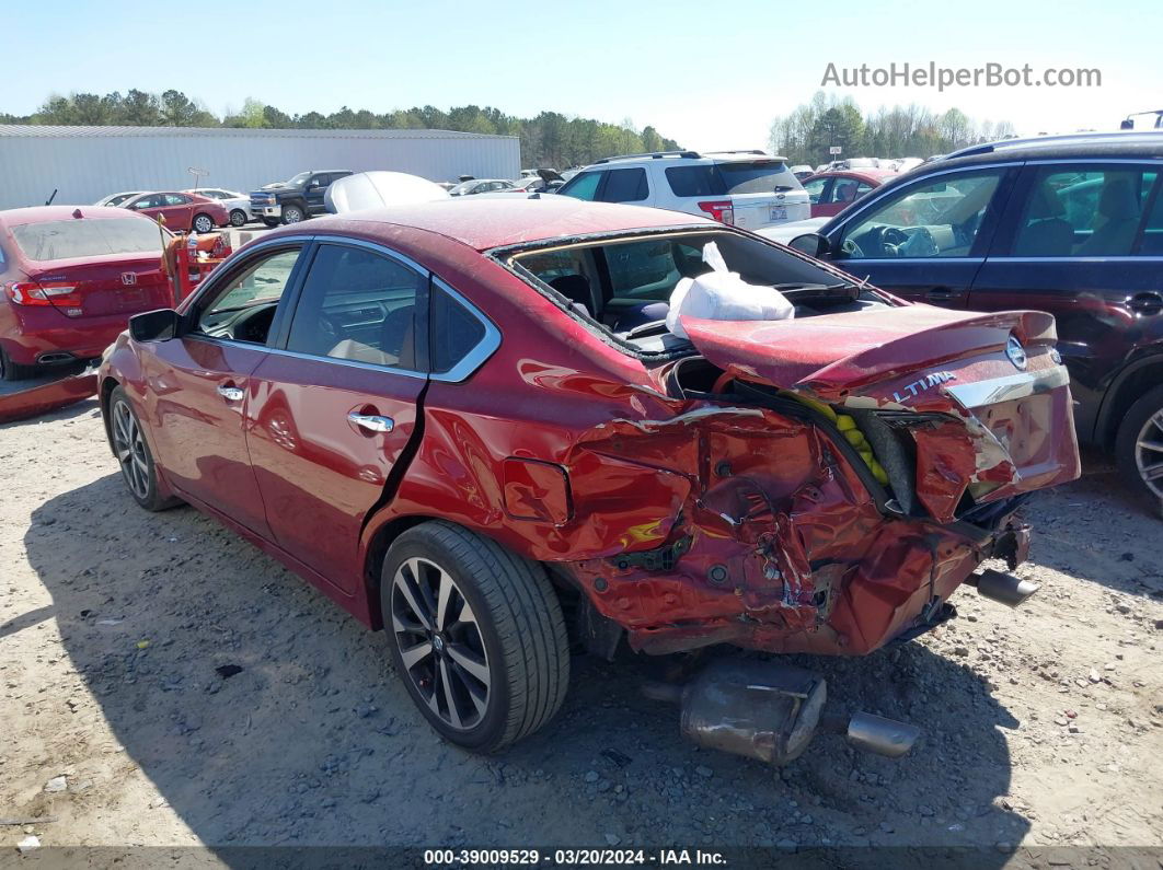 2018 Nissan Altima 2.5 Sr Red vin: 1N4AL3AP6JC137054