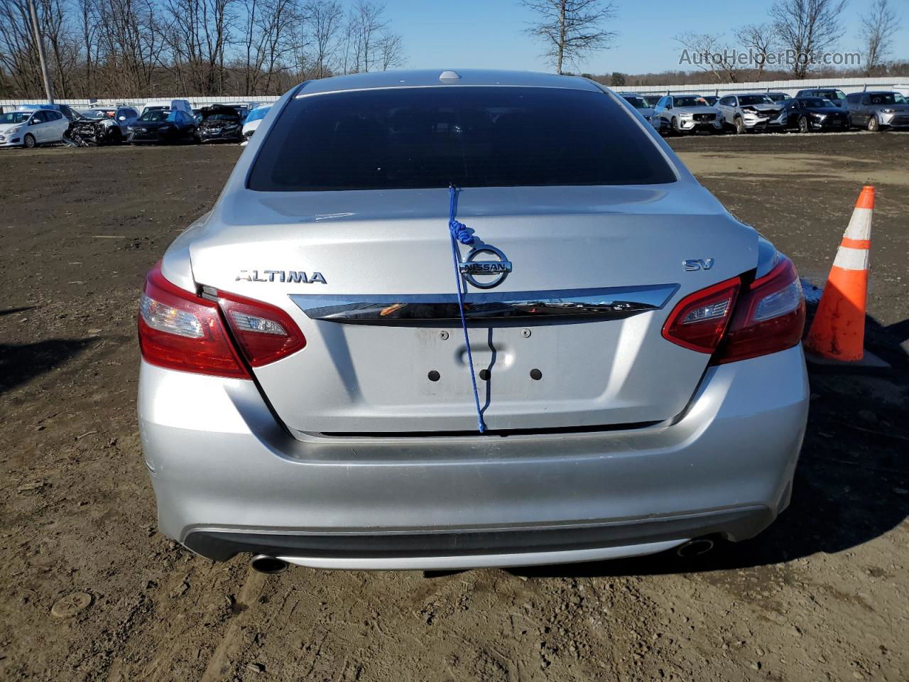 2018 Nissan Altima 2.5 Silver vin: 1N4AL3AP6JC169311