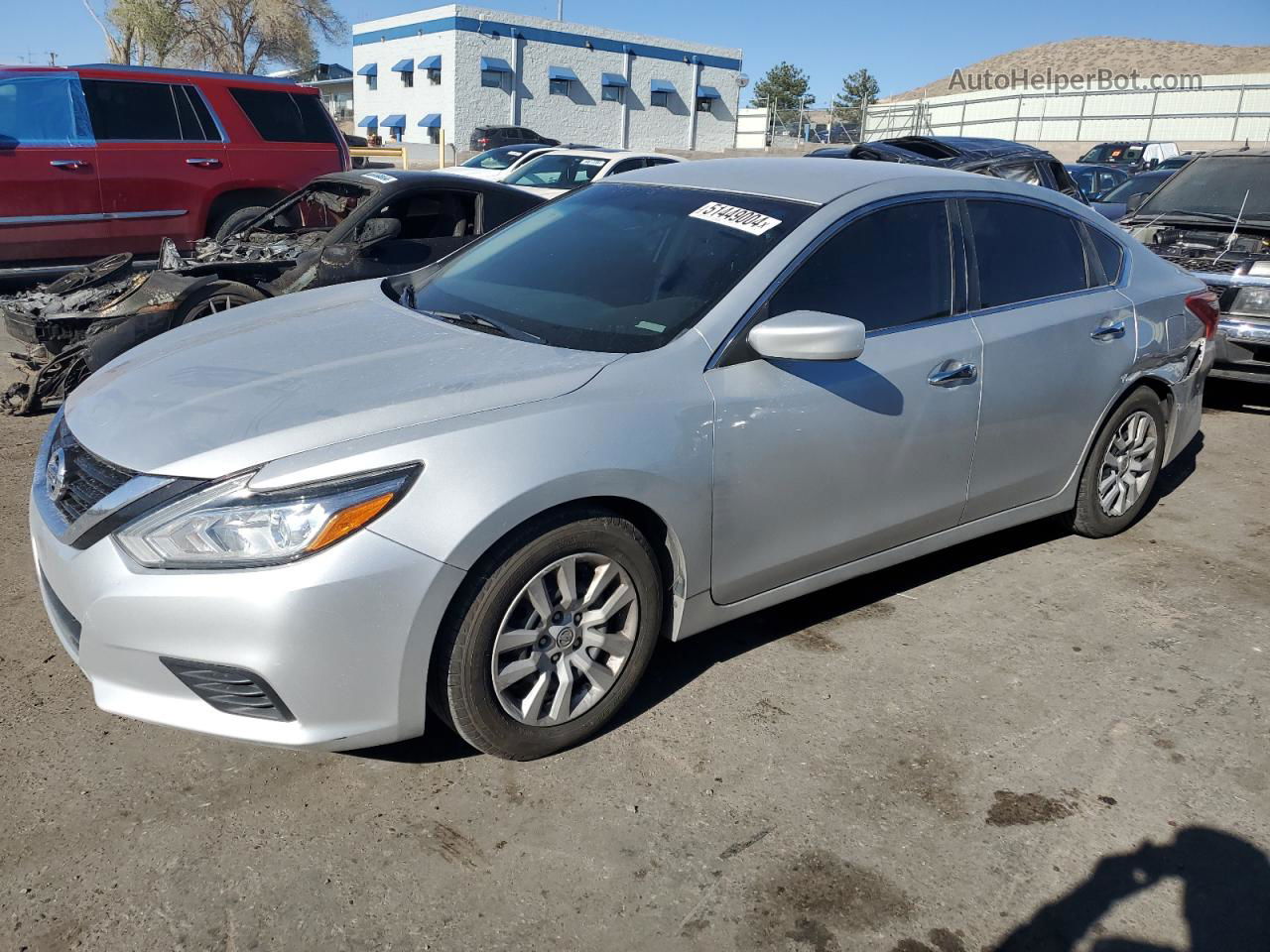 2018 Nissan Altima 2.5 Silver vin: 1N4AL3AP6JC182673