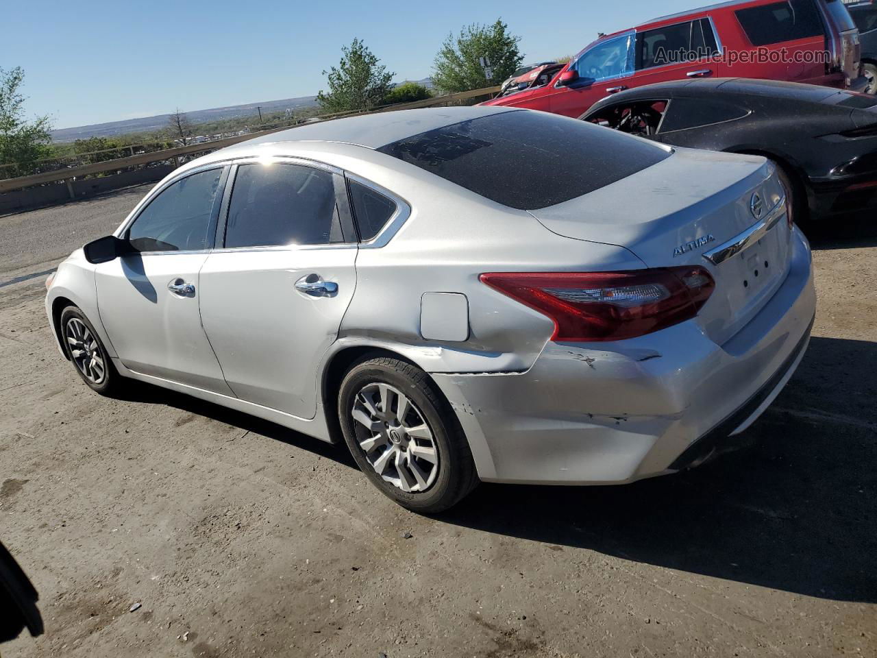 2018 Nissan Altima 2.5 Silver vin: 1N4AL3AP6JC182673