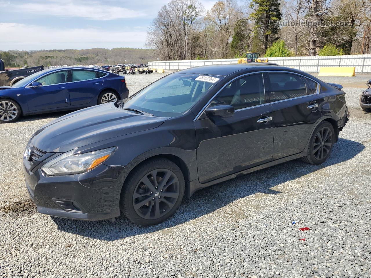 2018 Nissan Altima 2.5 Black vin: 1N4AL3AP6JC235971