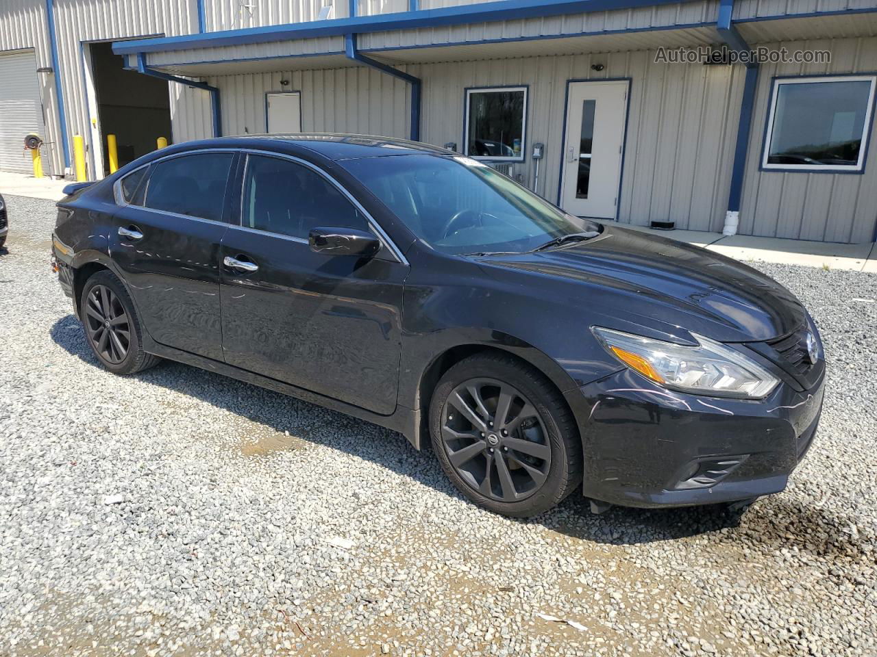 2018 Nissan Altima 2.5 Black vin: 1N4AL3AP6JC235971