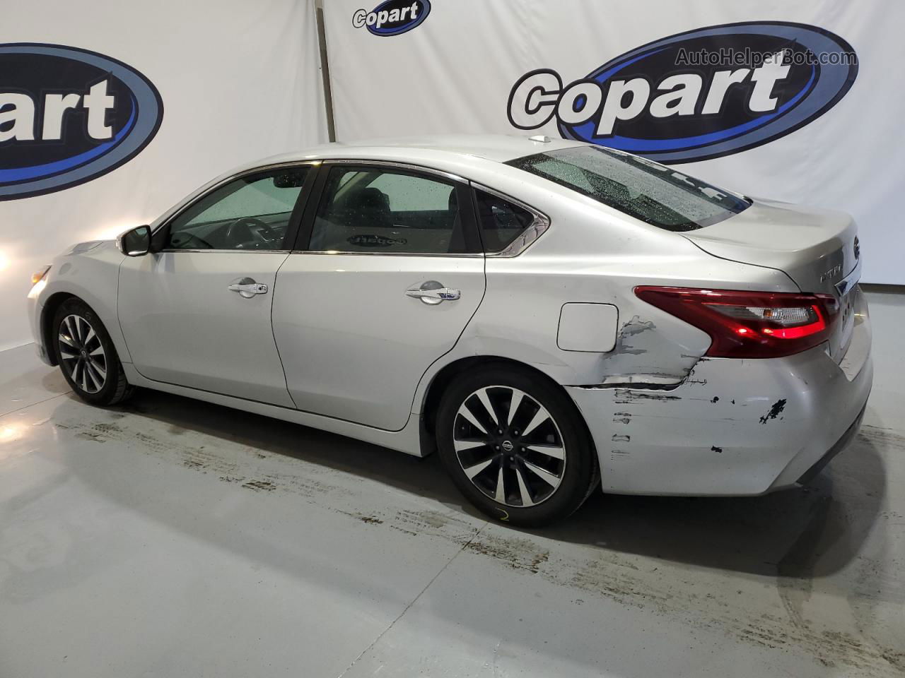 2018 Nissan Altima 2.5 Silver vin: 1N4AL3AP6JC282692