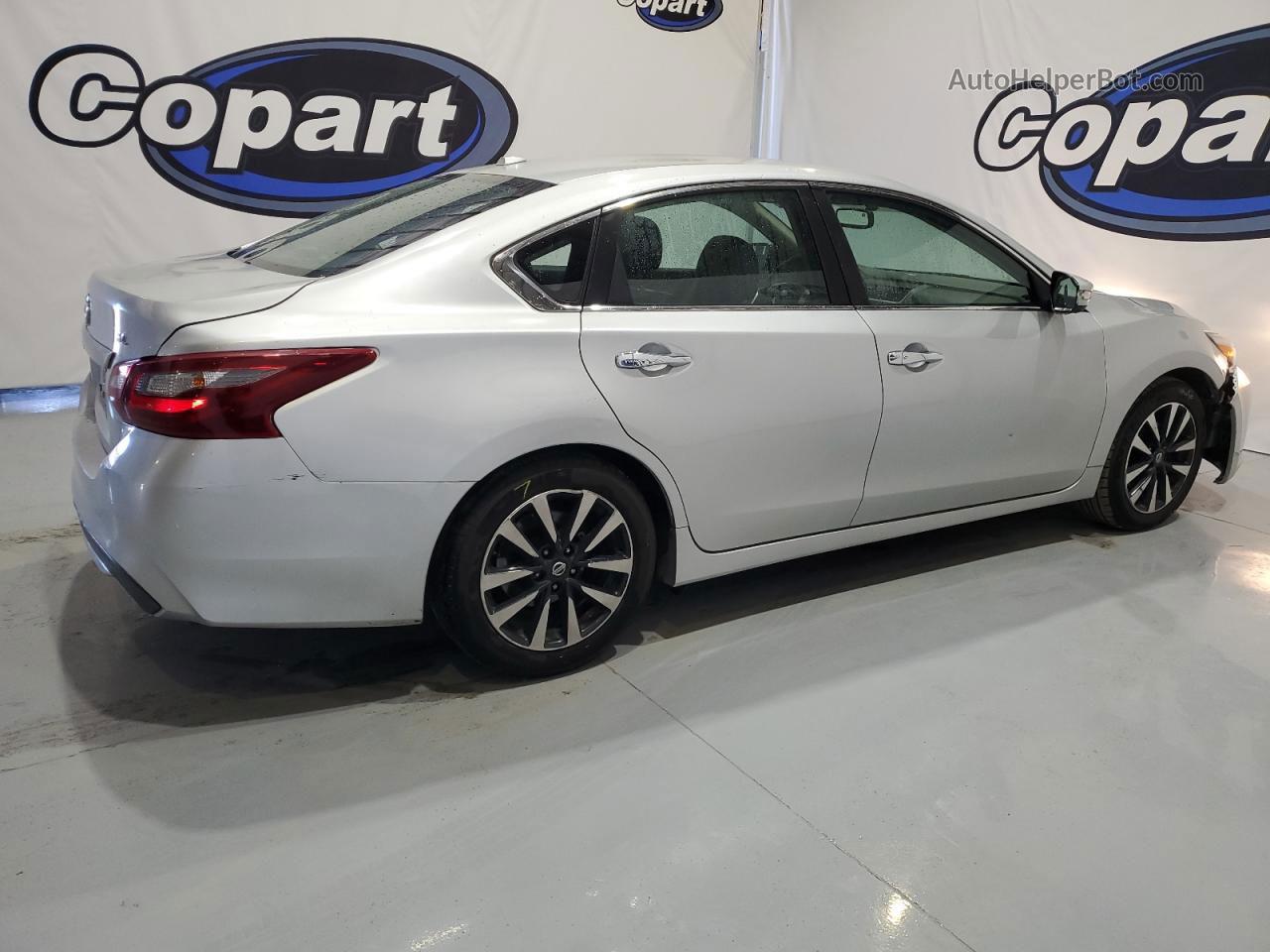 2018 Nissan Altima 2.5 Silver vin: 1N4AL3AP6JC282692