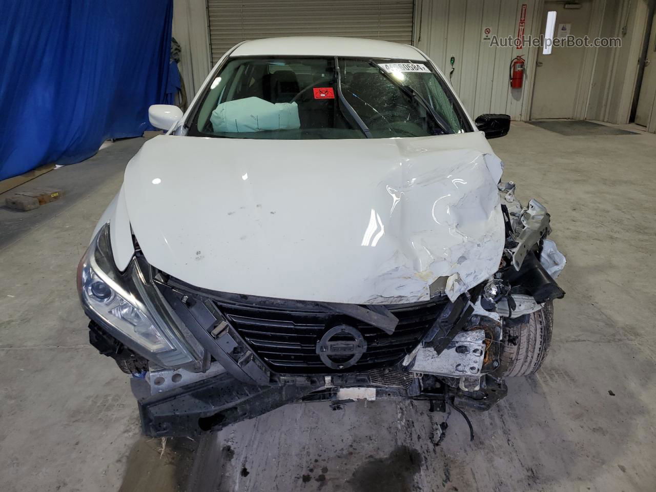 2018 Nissan Altima 2.5 White vin: 1N4AL3AP6JC477224