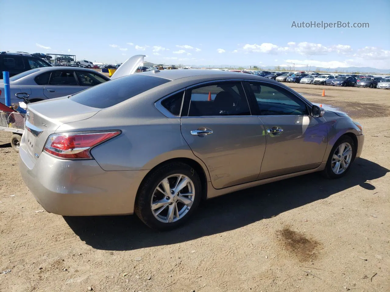 2014 Nissan Altima 2.5 Бежевый vin: 1N4AL3AP7EC107633