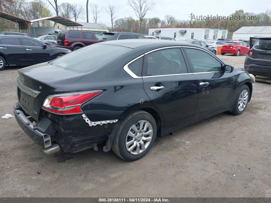 2014 Nissan Altima 2.5 S Black vin: 1N4AL3AP7EC116011