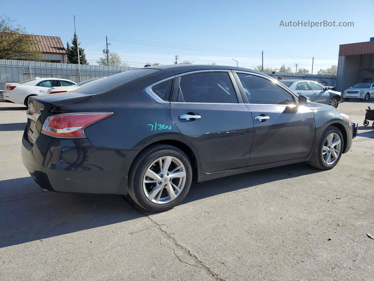 2014 Nissan Altima 2.5 Черный vin: 1N4AL3AP7EC125050