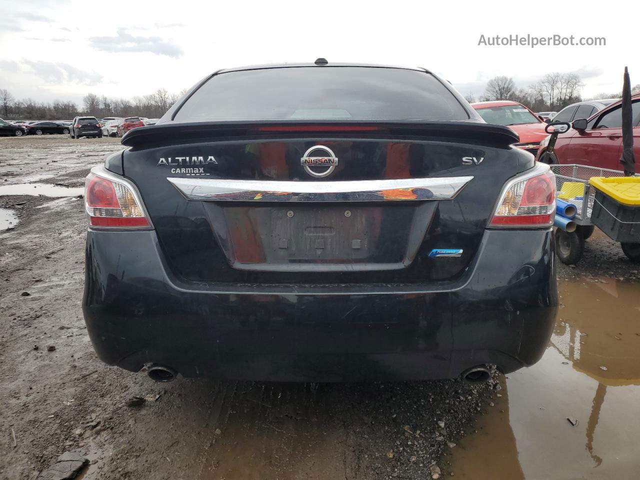 2014 Nissan Altima 2.5 Черный vin: 1N4AL3AP7EC148666