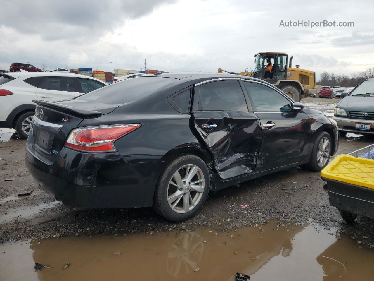 2014 Nissan Altima 2.5 Black vin: 1N4AL3AP7EC148666