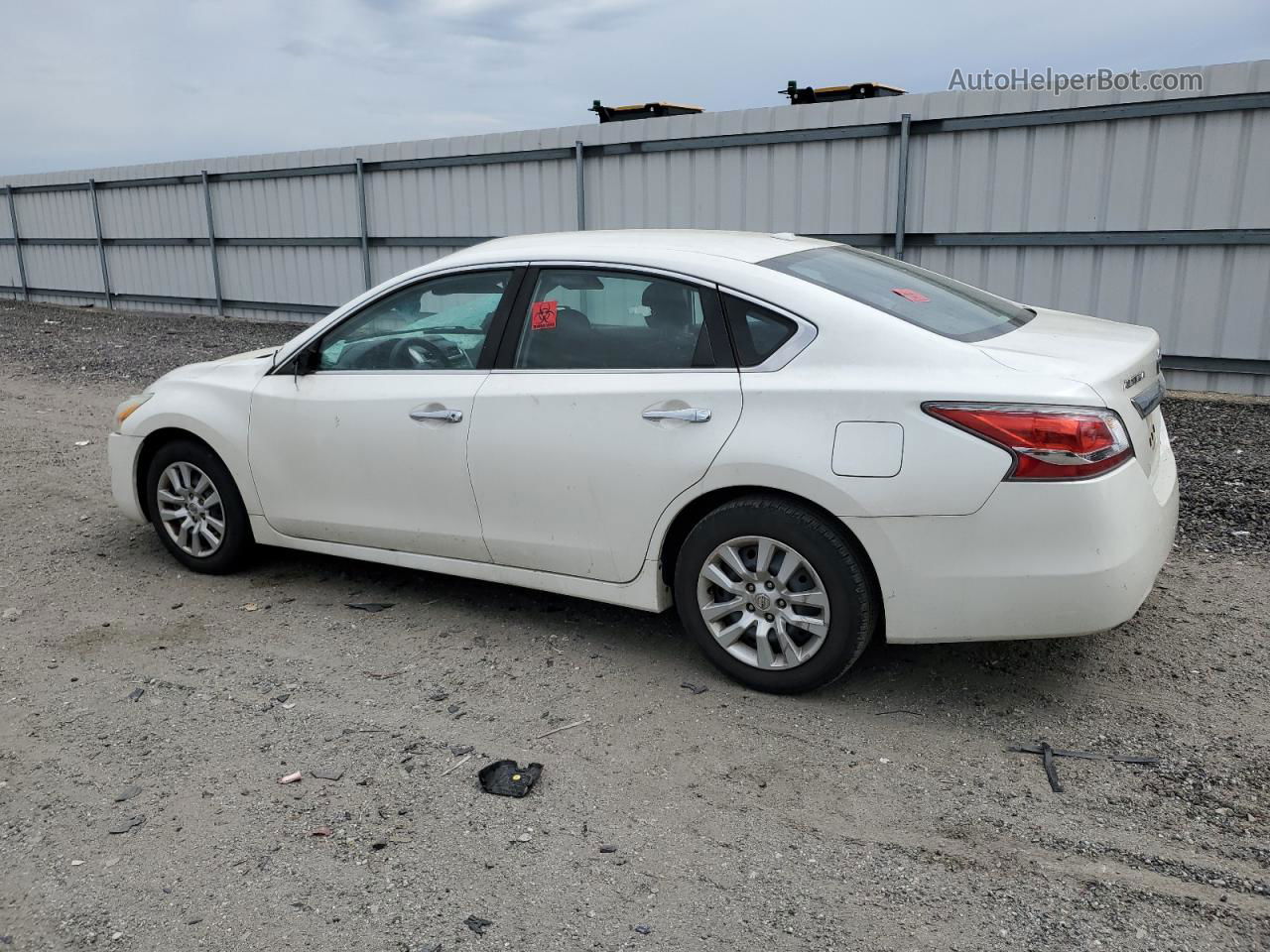 2014 Nissan Altima 2.5 White vin: 1N4AL3AP7EC153365