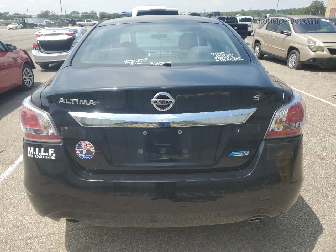 2014 Nissan Altima 2.5 Черный vin: 1N4AL3AP7EC293495