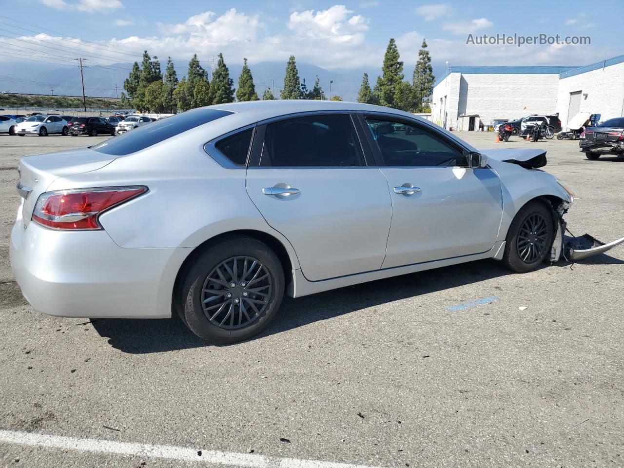 2014 Nissan Altima 2.5 Silver vin: 1N4AL3AP7EN211043