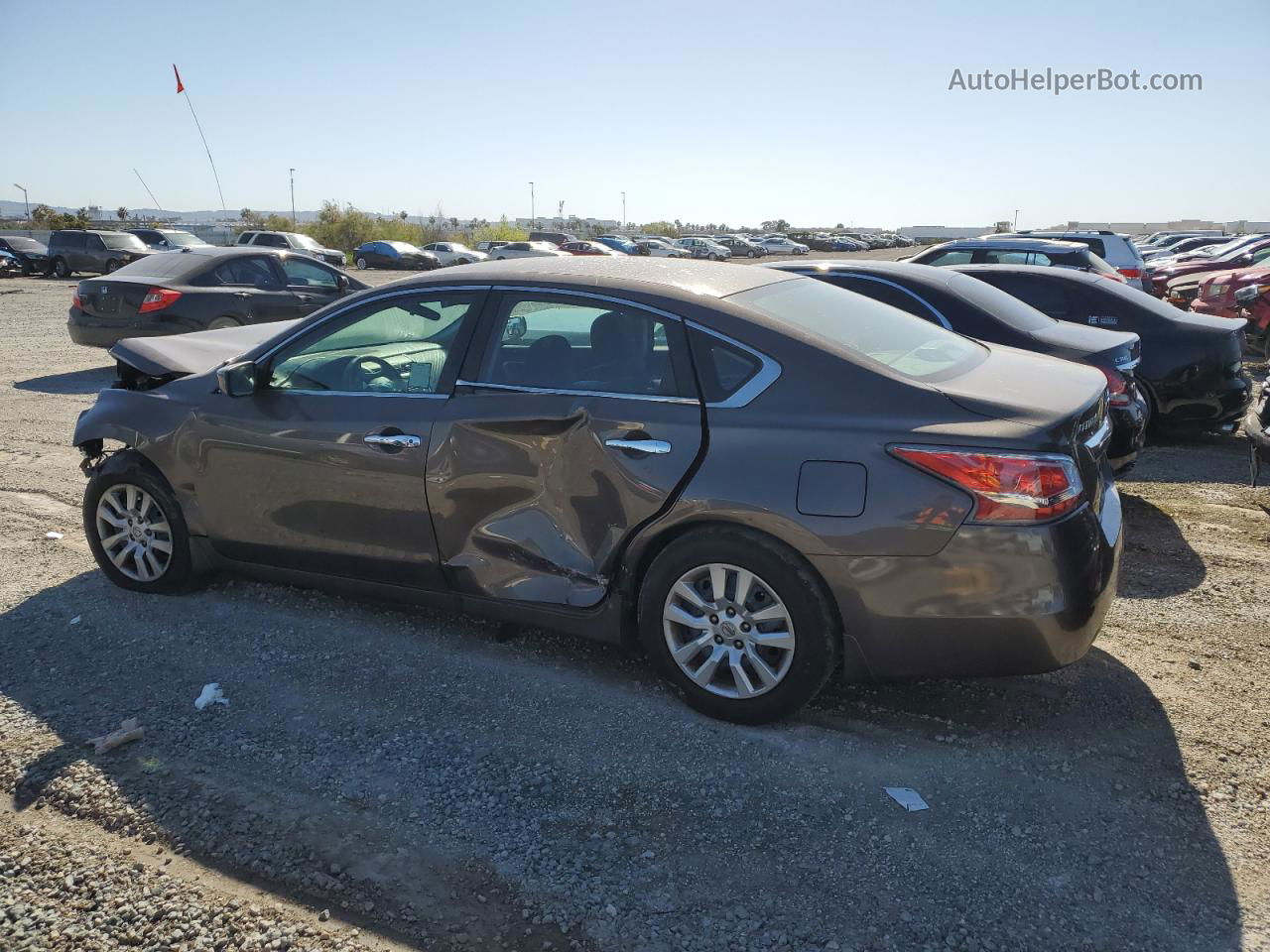 2014 Nissan Altima 2.5 Серый vin: 1N4AL3AP7EN217778