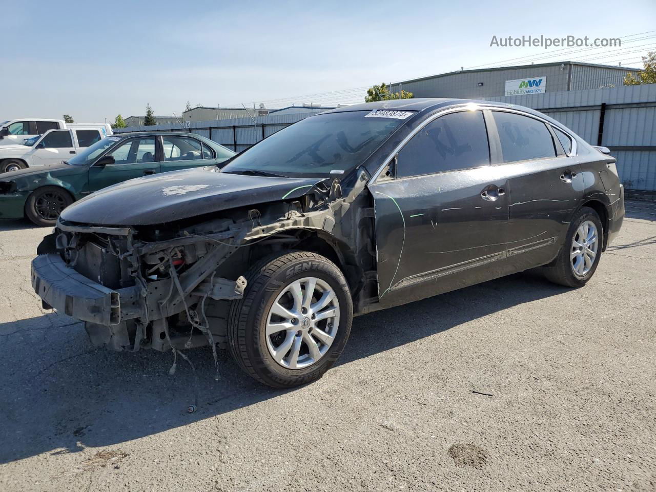 2014 Nissan Altima 2.5 Черный vin: 1N4AL3AP7EN239439