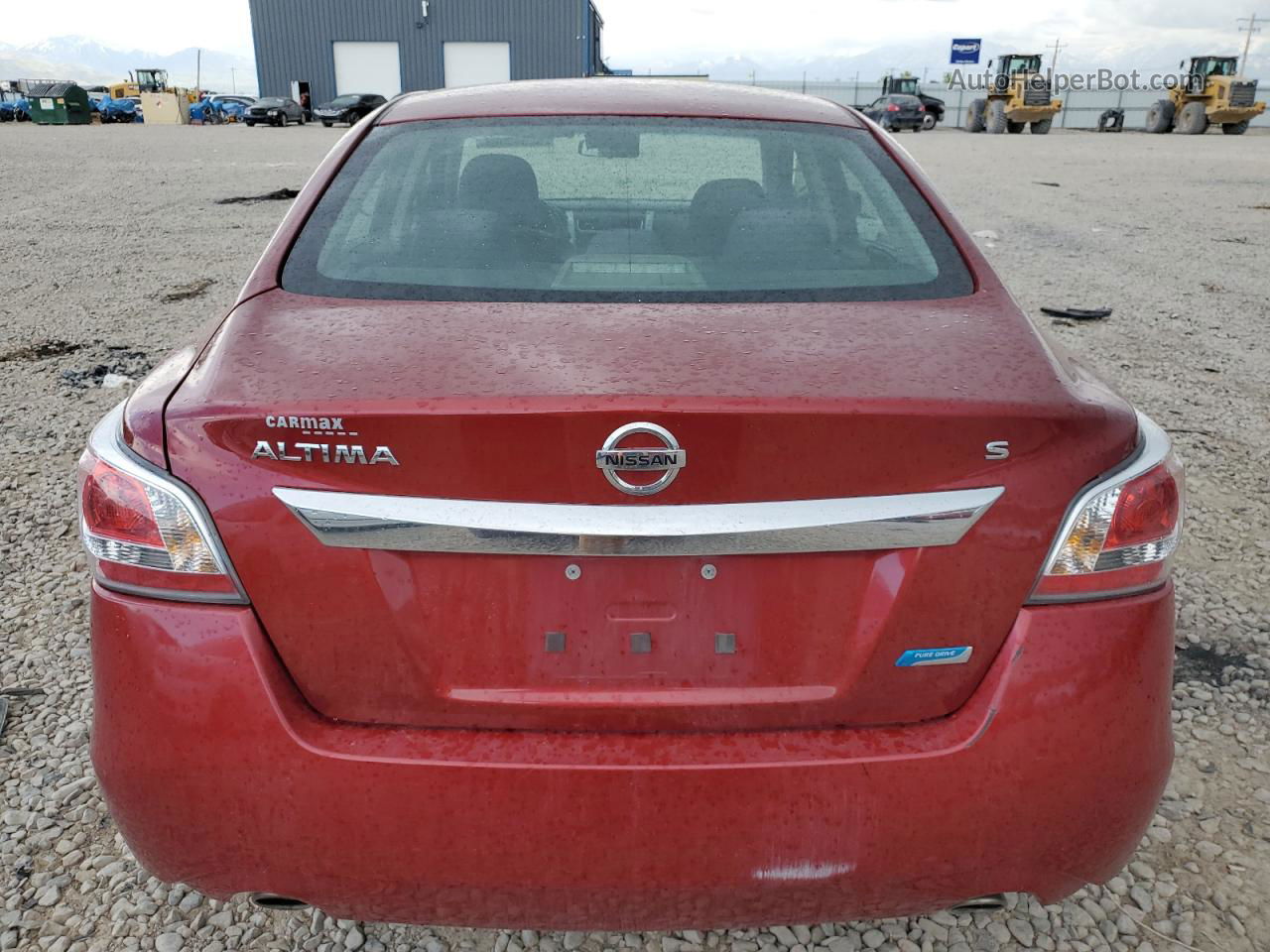 2014 Nissan Altima 2.5 Красный vin: 1N4AL3AP7EN334941