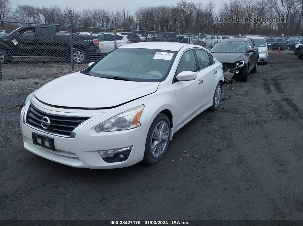 2015 Nissan Altima 2.5 Sv White vin: 1N4AL3AP7FC148944