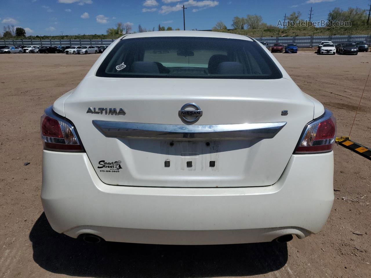 2015 Nissan Altima 2.5 White vin: 1N4AL3AP7FC166912