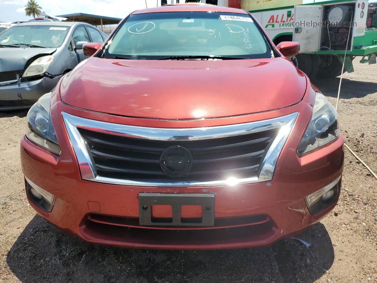 2015 Nissan Altima 2.5 Red vin: 1N4AL3AP7FC167851