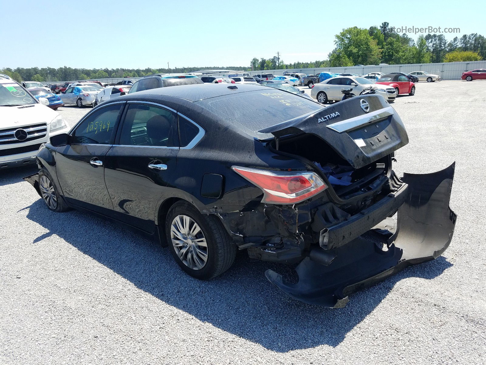 2015 Nissan Altima 2.5 Black vin: 1N4AL3AP7FC171169